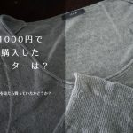 メルカリで古着の洋服を買ってみた、イエナのサマーセーターお値段1,000円なり